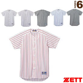 ストライプメッシュシャツ（BU521）『野球 ウェア（メンズ/ユニ） ゼット』