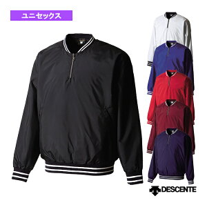 【店内全品ポイント5倍】長袖プルオーバーコート(STD410B)『野球ウェア(メンズ/ユニ) デサント』