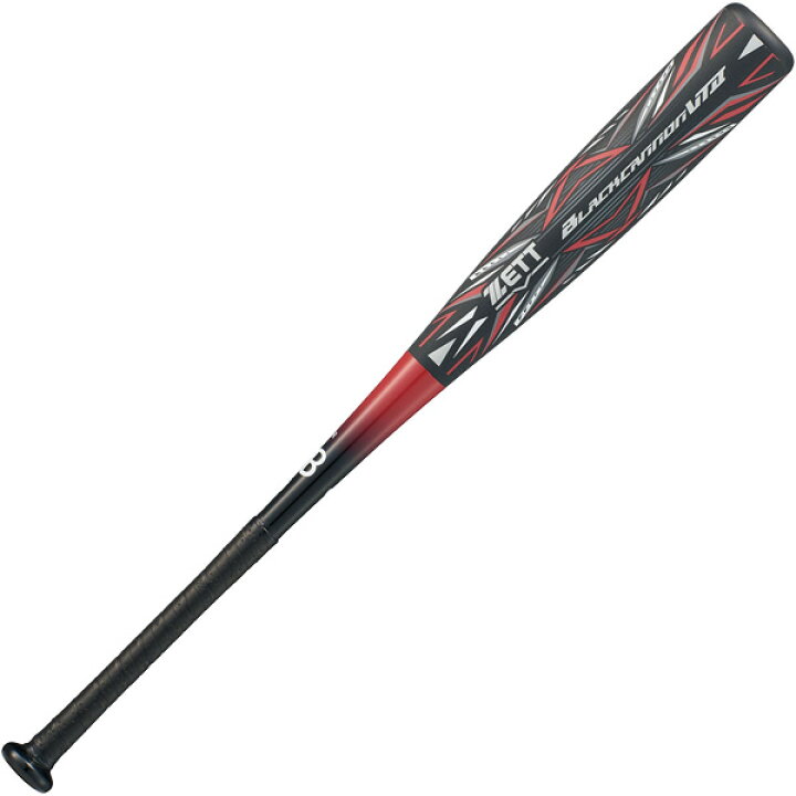 楽天市場】 BLACKCANNON VTII 78cm／560g平均 小学生軟式FRP製バット 