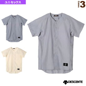 フルオープンシャツ／レギュラーシルエット／試合用ユニフォームシャツ（STD-50TA）『野球ウェア（メンズ/ユニ） デサント』