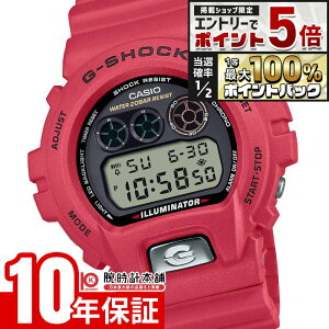 �y�G���g���[�Ń|�C���g+5�{�I�z �J�V�I G�V���b�N G-SHOCK DW-6900 30���N���f�� DW-6900TR-4JR �����Y
