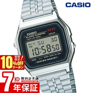 �y�C���[�W�Ⴂ��90���Ԃ͕ԕiOK�I�z�J�V�I CASIO CASIO Collection A159WA-N1JH ���j�Z�b�N�X