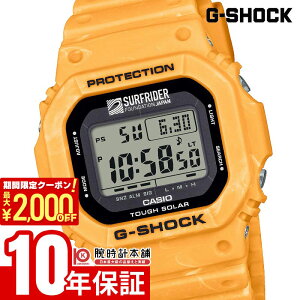 �y2000�~OFF�N�[�|���I�|�C���g�ő�54�{�I12/26 1���܂Łz�J�V�I G-SHOCK G�V���b�N SURFRIDER FOUNDATION JAPAN�R���{���[�V�������f�� G-5600SFJ-9JR ���j�Z�b�N�X