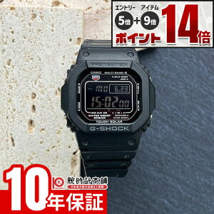 ���G���g���[�Ń|�C���g+5�{�I�� �J�V�I G�V���b�N G-SHOCK 5600�V���[�Y GW-M5610U-1BJF �����Y �d�g�\�[���[ �f�W�^�� �u���b�N