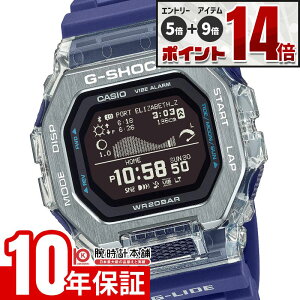 �y���Ԍ��聚10%OFF�N�[�|����27��9:59�܂ŁI�G���g���[�Ń|�C���g+5�{�I�z �J�V�I G�V���b�N G-SHOCK G-LIDE G���C�h �f�W�^�� GBX-100S-2JF �����Y