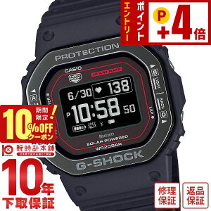 �y10%OFF�N�[�|���I�|�C���g�ő�54�{�I1/6 10���܂Łz�J�V�I G�V���b�N G-SHOCK G-SQUAD DWH5600 �u���b�N ���b�h DW-H5600MB-1A4JR �\�[���[ �r���v �����Y �X�}�[�g�t�H�������N