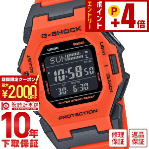 �J�V�I G�V���b�N G-SHOCK Functional Logo Bluetooth �f�W�^�� �u���b�N �I�����W GD-B500FL-4JF �����Y