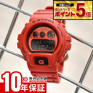 �y�N�ł��G���g���[�Ń|�C���g�ő�25�{�I�z �J�V�I G�V���b�N CASIO G-SHOCK DW-6900RRB-4JF 6900�V���[�Y �j�� �����Y ���b�h �d�r�� �f�W�^�� �����o���h ���]�t�� �������K�i