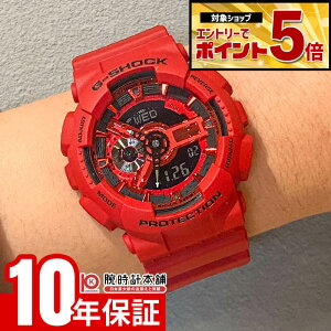 �y�N�ł��G���g���[�Ń|�C���g�{5�{�I�z �J�V�I G�V���b�N G-SHOCK GA-110RRB-4AJF �j�� 110�V���[�Y