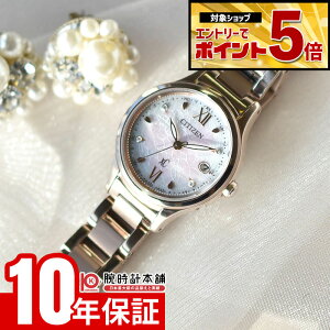 �y4/10����I0�̂����̓|�C���gUP�I����Ƀ|�C���g+�ő�25�{�I23:59�܂Łz �V�`�Y�� �N���X�V�[ �q�J���R���N�V���� SAKURA���胂�f�� CITIZEN xC hikari collection ES9498-77N ���f�B�[�X 30���N�A�j�o�[