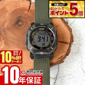 �y�G���g���[�ł���Ƀ|�C���g�{5�{�I�z �J�V�I �v���g���b�N PRO TREK Climber Line PRW-69YB-3JF �j�� �N���C�}�[���C��