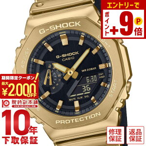 �y2000�~OFF�N�[�|�� 3/36 1:59�܂ŁI�N�ł��G���g���[�Ń|�C���g�ő�{57�{�z�J�V�I G�V���b�N G-SHOCK FINE METALLIC SERIES GM-2100YMG-9AJF �����Y �v���[���g �y��