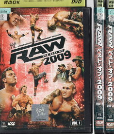 WWE RAW ベスト・オブ・2009 1〜3 (全3枚)(全巻セットDVD) [字幕]｜中古DVD【中古】