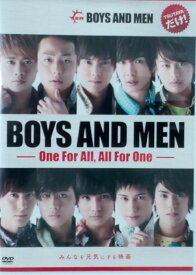 BOYS　AND　MEN　～One　For　All，　All　For　One～　主演　BOYS　AND　MEN　中古DVD