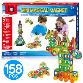 マグ・ミニマジカル マグネット158ピース ミニサイズ スーパーパワーマグネット 立体ブロック Mini Magical Magnet マグプレイヤー 【送料無料】【宅配便】