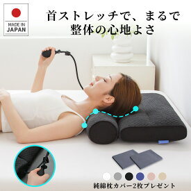 【20%OFFクーポン利用で5580円 】枕 日本製 快眠 高さ調整 肩こり 首こり 安眠枕 エア枕 頸椎ケア いびき対策 快眠グッズ ストレートネック 枕ギフト プレゼント 母の日 父の日 誕生日 洗えるカバー 通気性 仰向け 横向き 寝返りサポート 38×56cm 送料無料