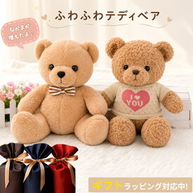 【20%OFFクーポンで3184円】ぬいぐるみ テディベア 50cm ふわふわ くま 熊 ベア ソフトトイ かわいい 洗える ギフト プレゼント 誕生日 出産祝い 子ども 大人 送料無料