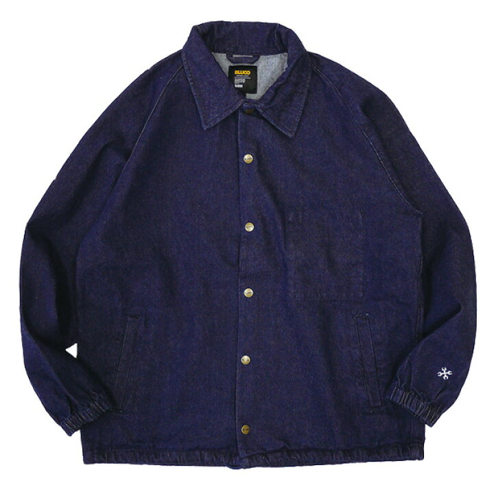 楽天市場】BLUCO WORK GARMENT ブルコ : デニムコーチジャケット DARK 