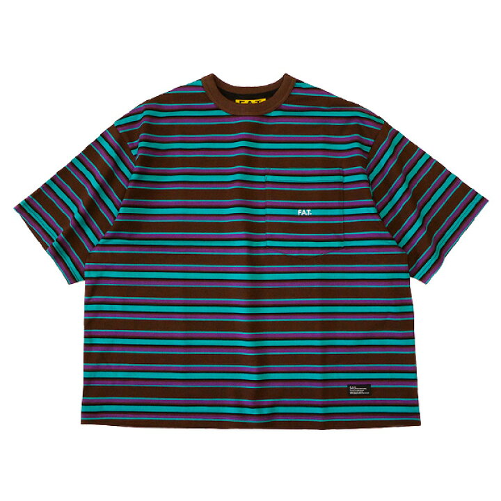 楽天市場】F.A.T. エフエーティー : 半袖ボーダーポケットTシャツ 