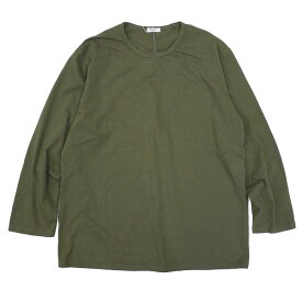 REMILLA レミーラ : 長袖ブラジルコットンTシャツ KHAKI