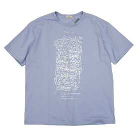 REMILLA レミーラ : 半袖アングルTシャツ LIGHT BLUE