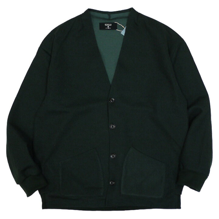 楽天市場】REMILLA レミーラ : ストライプ カーディガン GREEN : HOOD