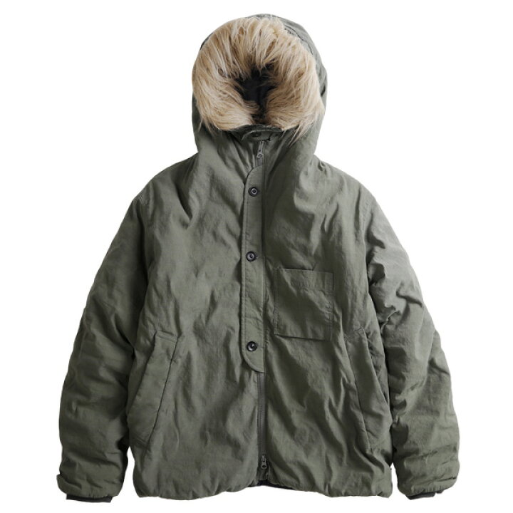 楽天市場】REMILLA レミーラ : 中綿サボットジャケット KHAKI : HOOD