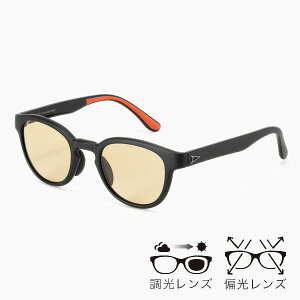 TYMER ^C}[ : ΌY TOX"ELIOT" Matt Black×Photochromic Brown Polarized
