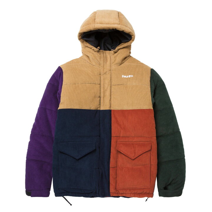 楽天市場】HUF ハフ アウター ダウンジャケット コーデュロイ生地 20  