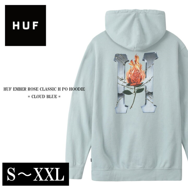 楽天市場】HUF ハフ パーカー プルオーバー EMBER ROSE CLASSIC H PO 