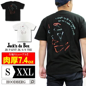 Tシャツ メンズ 半袖 ストリート 厚手 大きいサイズ S M L XL XXL 黒 白 ブランド 着丈 短い カットソー トップス 綿100 厚手 ロゴ デザイン 春 夏 フロントプリント オシャレ おすすめ 20代 30代 40代 50代 60代アメカジ メンズファッション JACKNDABOX zozotown ゾゾタウン