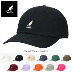 KANGOL カンゴール キャップ KANGOL WASHED BASEBALL CAP 綿100% カンゴルー 帽子 メンズ レディース M L DENIM ストリート RUNDMC カンガルーマーク ストリート ファッション ダンス スケート B-BOY B-GIRL ブレイクダンス HIPHOP ZOZO TOWN zozotown ゾゾタウン