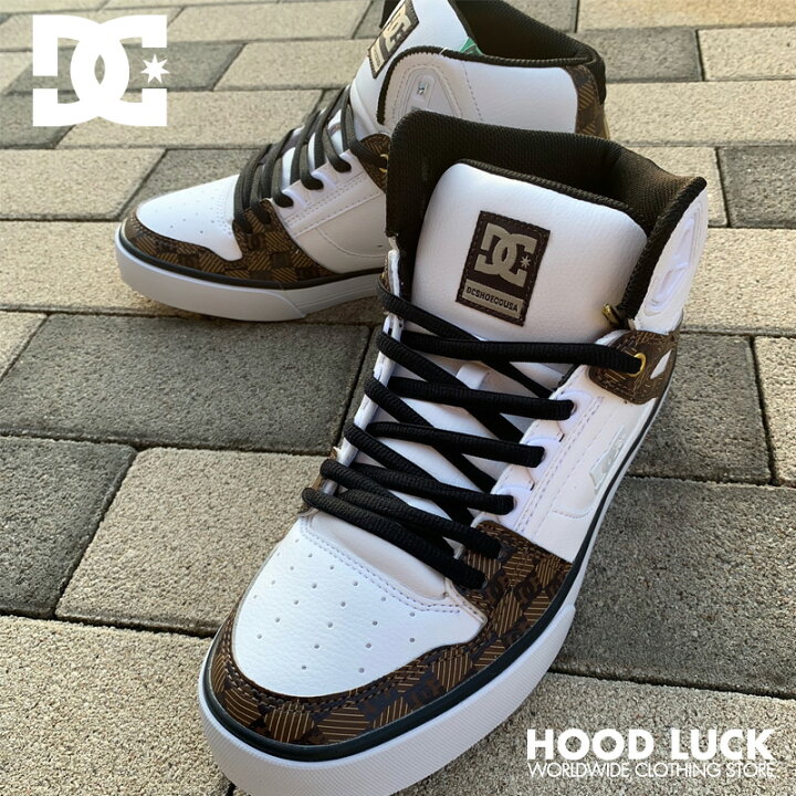 楽天市場 Dc スニーカー Dc Shoes Pure High Top Wc Se Sn メンズ お父さん 父の日 プレゼント 喜ぶ 人気 ブランド靴 ハイカット スケーター スケボー Hood Luck キャップ アパレル
