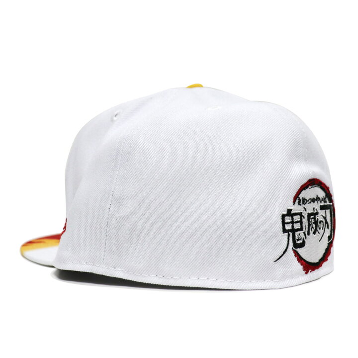 ニューエラ 鬼滅の刃 59fifty Newera きめつ キメツ キャップ キャラクター コラボ コレクション 小学生 悪鬼滅殺 日本限定 無限列車 煉獄杏寿郎 新着商品 きめつ