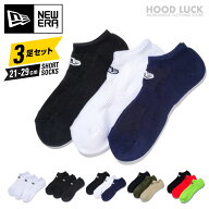 ニューエラ 靴下 ソックス newera socks 3枚パック ワンポイント くるぶし シンプル ショートソックス 靴…