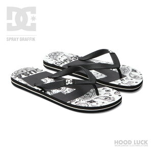 DC SHOES SPRAY GRAFFIK �T���_�� �r�[�`�T���_�� �r�[�T�� �O���t�B�b�N �v�����g ��l�p �T���_�� �����Y �u�����h �T���_��