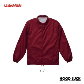 ユナイテッドアスレ UNITEDATHLE ナイロン コーチ ジャケット裏地付 メンズ レディース 春秋冬 8カラー 7059-01