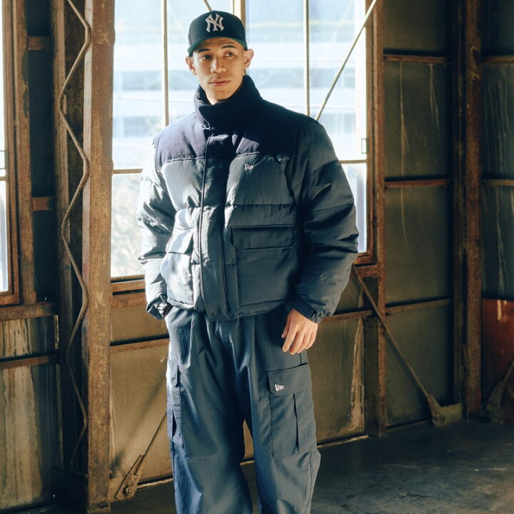 楽天市場】ニューエラ ダウンジャケット NEW ERA DOWN JACKET ダウン70 