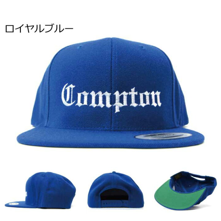 楽天市場】COMPTON コンプトン キャップ スナップバック 帽子 メンズ
