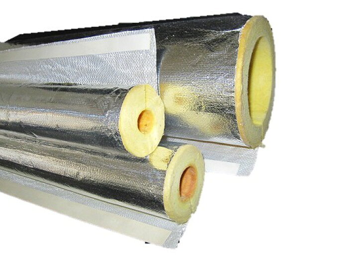 楽天市場 ロックウール保温筒 Algc貼 15a 内径22mm mm厚 1m アップホーム 防音断熱 Diy