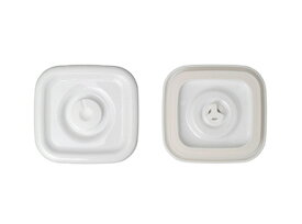 野田琺瑯ホワイトシリーズWhite Series スクウェアS用密閉蓋 部品