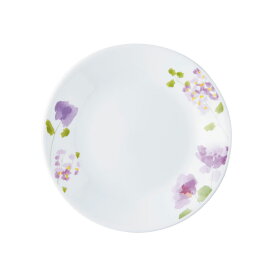 コレールCORELLEバイオレットミスト 小皿（径17cm）J106-VM 耐熱ガラスアメリカ製