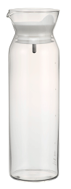 ハリオ HARIO ウォーターピッチャー 実用容量900ml カラー：ホワイトのみ 耐熱ガラス