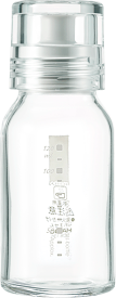 HARIOハリオドレッシングボトルスリム 120 耐熱ガラス実用容量120ml カラー：グレー、ブラック ※各色別売