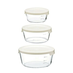 HARIOnIϔMKXۑe  3Zbg e300ml/600ml/1200ml J[FItzCgAbh@eFʔ i