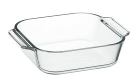 イワキiwakiベーシックシリーズオーブントースター皿ハーフ340ml耐熱ガラス
