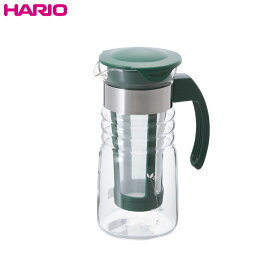 ハリオ HARIOかご網付き水出し茶ポット　ミニ 実用容量700ml耐熱ガラス
