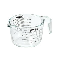 パイレックスPYREX取っ手付きメジャーカップメモリーカラーブラック1.0L耐熱ガラス
