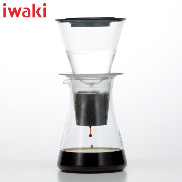 楽天市場】イワキiwakiウォータードリップコーヒーサーバー 実用容量 