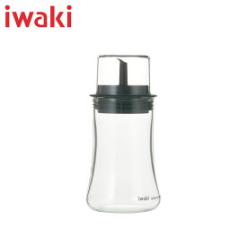 イワキiwaki調味料入れフタ付醤油差しS実用容量120ml耐熱ガラス